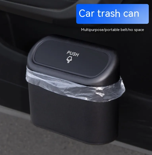 mini tacho de basura para coches